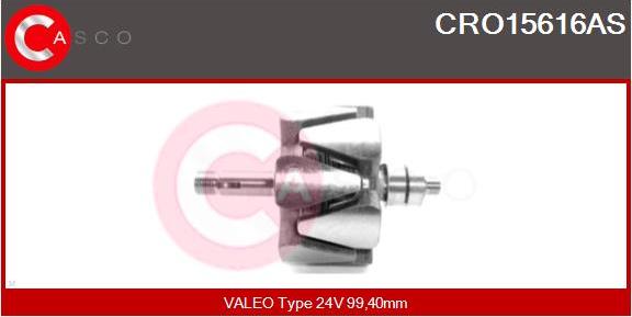 Casco CRO15616AS - Rotors, Ģenerators autodraugiem.lv