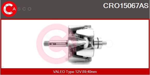 Casco CRO15067AS - Rotors, Ģenerators autodraugiem.lv