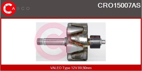 Casco CRO15007AS - Rotors, Ģenerators autodraugiem.lv