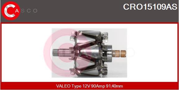 Casco CRO15109AS - Rotors, Ģenerators autodraugiem.lv