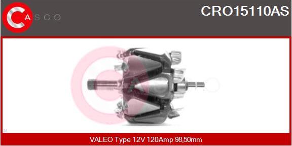 Casco CRO15110AS - Rotors, Ģenerators autodraugiem.lv