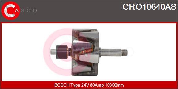 Casco CRO10640AS - Rotors, Ģenerators autodraugiem.lv