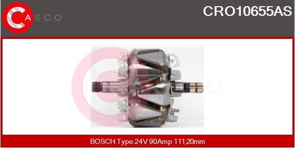 Casco CRO10655AS - Rotors, Ģenerators autodraugiem.lv