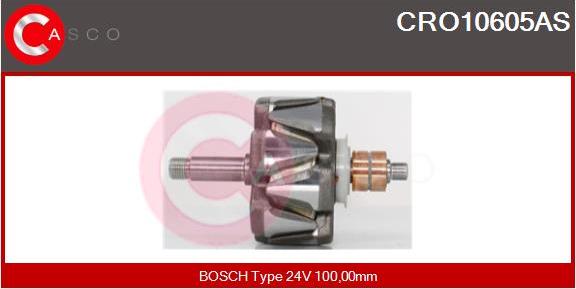 Casco CRO10605AS - Rotors, Ģenerators autodraugiem.lv