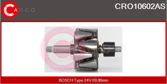 Casco CRO10602AS - Rotors, Ģenerators autodraugiem.lv