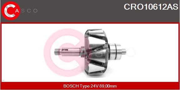 Casco CRO10612AS - Rotors, Ģenerators autodraugiem.lv
