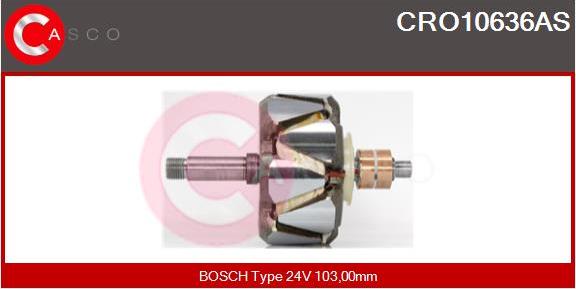 Casco CRO10636AS - Rotors, Ģenerators autodraugiem.lv