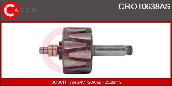 Casco CRO10638AS - Rotors, Ģenerators autodraugiem.lv
