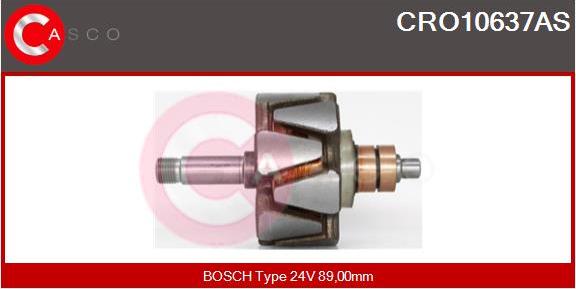 Casco CRO10637AS - Rotors, Ģenerators autodraugiem.lv