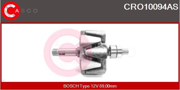 Casco CRO10094AS - Rotors, Ģenerators autodraugiem.lv
