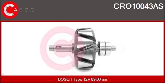Casco CRO10043AS - Rotors, Ģenerators autodraugiem.lv
