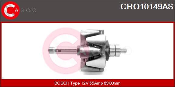 Casco CRO10149AS - Rotors, Ģenerators autodraugiem.lv