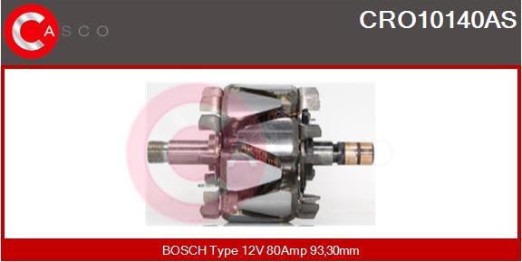 Casco CRO10140AS - Rotors, Ģenerators autodraugiem.lv