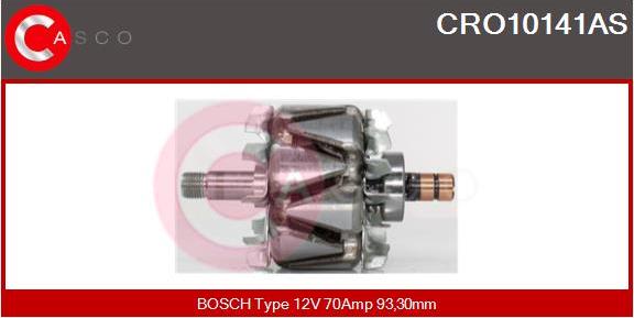 Casco CRO10141AS - Rotors, Ģenerators autodraugiem.lv
