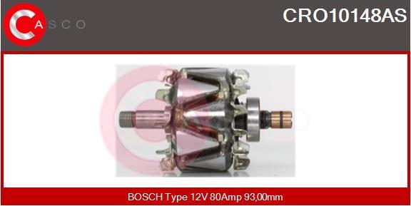 Casco CRO10148AS - Rotors, Ģenerators autodraugiem.lv