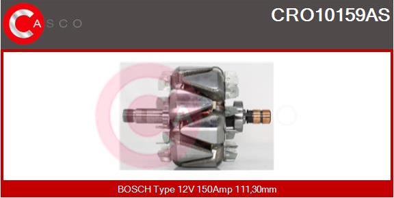 Casco CRO10159AS - Rotors, Ģenerators autodraugiem.lv