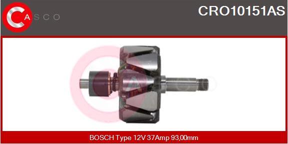 Casco CRO10151AS - Rotors, Ģenerators autodraugiem.lv