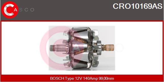 Casco CRO10169AS - Rotors, Ģenerators autodraugiem.lv