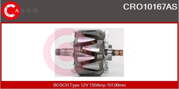 Casco CRO10167AS - Rotors, Ģenerators autodraugiem.lv