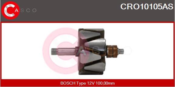 Casco CRO10105AS - Rotors, Ģenerators autodraugiem.lv