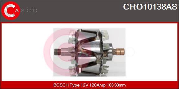 Casco CRO10138AS - Rotors, Ģenerators autodraugiem.lv