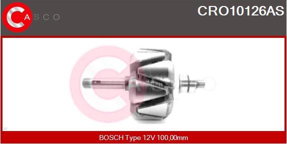 Casco CRO10126AS - Rotors, Ģenerators autodraugiem.lv