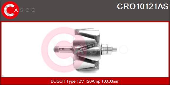 Casco CRO10121AS - Rotors, Ģenerators autodraugiem.lv