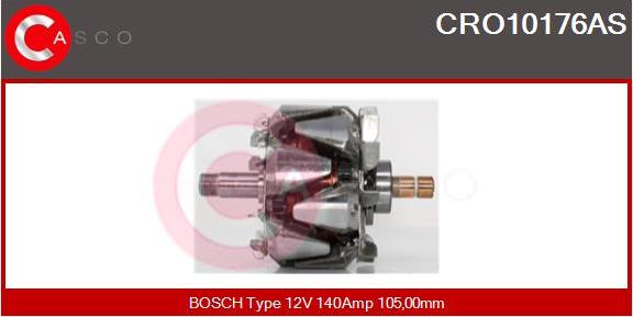 Casco CRO10176AS - Rotors, Ģenerators autodraugiem.lv