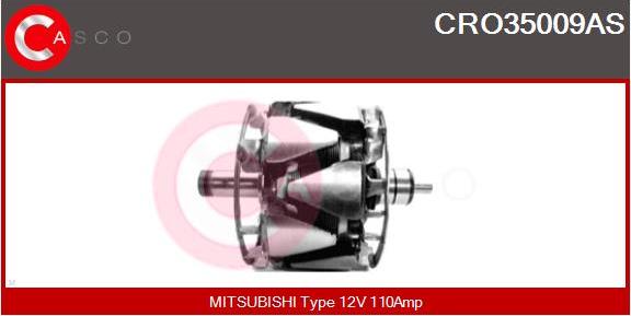 Casco CRO35009AS - Rotors, Ģenerators autodraugiem.lv