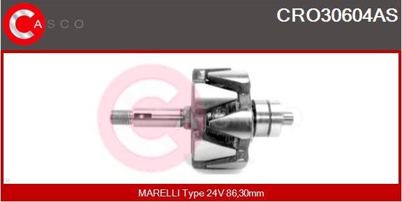 Casco CRO30604AS - Rotors, Ģenerators autodraugiem.lv