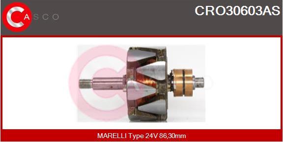 Casco CRO30603AS - Rotors, Ģenerators autodraugiem.lv