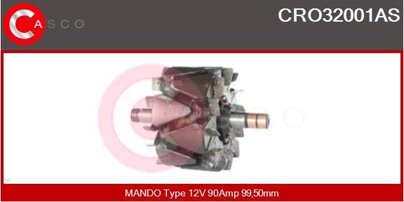 Casco CRO32001AS - Rotors, Ģenerators autodraugiem.lv