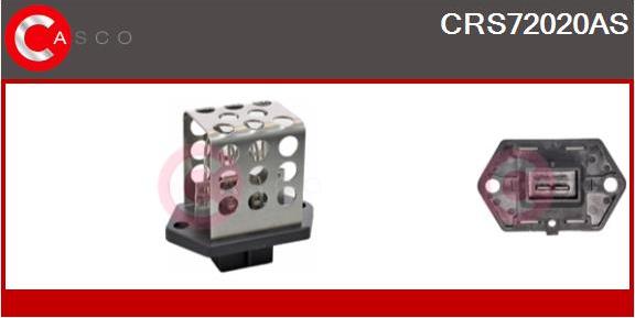 Casco CRS72020AS - Papildus rezistors, Elektromotors-Radiatora ventilators autodraugiem.lv
