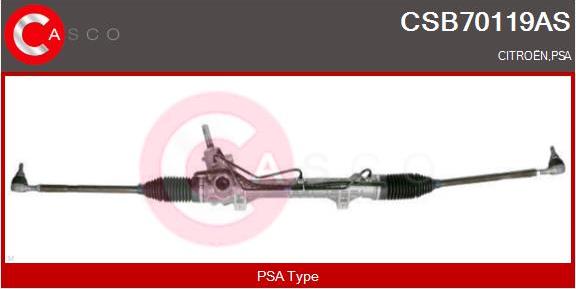 Casco CSB70119AS - Stūres mehānisms autodraugiem.lv