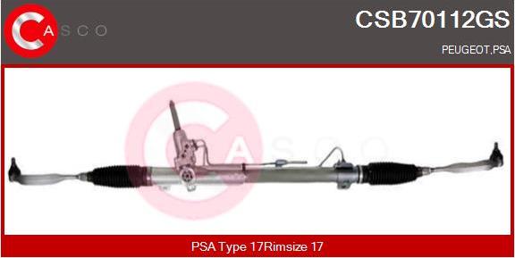 Casco CSB70112GS - Stūres mehānisms autodraugiem.lv