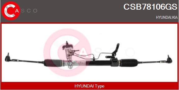 Casco CSB78106GS - Stūres mehānisms autodraugiem.lv