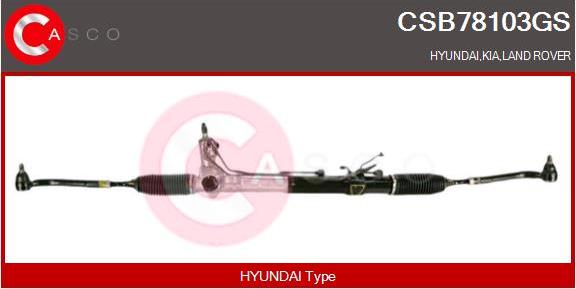 Casco CSB78103GS - Stūres mehānisms autodraugiem.lv