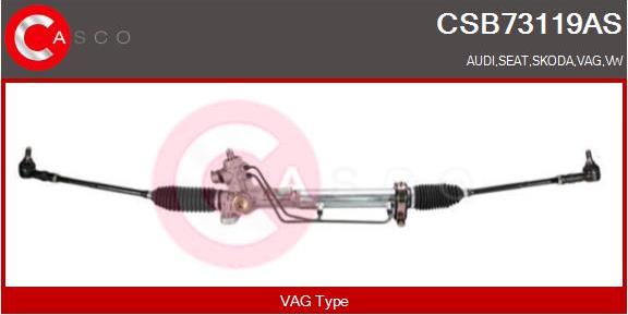 Casco CSB73119AS - Stūres mehānisms autodraugiem.lv