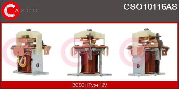 Casco CSO10116AS - Ievilcējrelejs, Starteris autodraugiem.lv