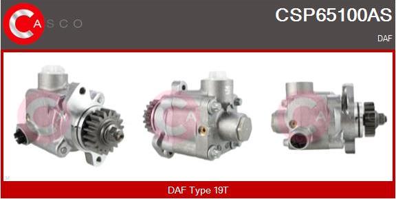 Casco CSP65100AS - Hidrosūknis, Stūres iekārta autodraugiem.lv