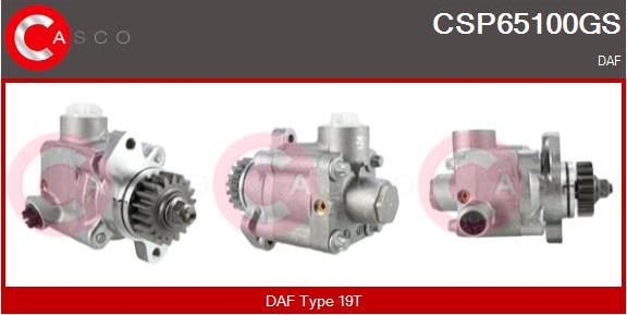 Casco CSP65100GS - Hidrosūknis, Stūres iekārta autodraugiem.lv