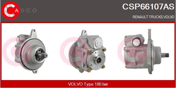 Casco CSP66107AS - Hidrosūknis, Stūres iekārta autodraugiem.lv