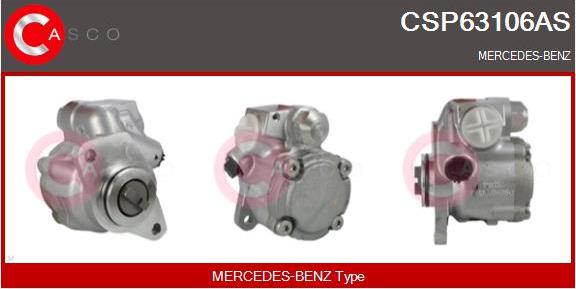 Casco CSP63106AS - Hidrosūknis, Stūres iekārta autodraugiem.lv