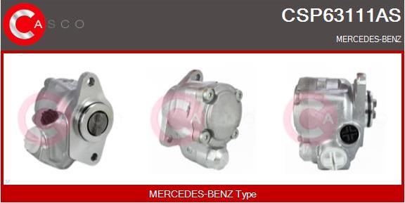 Casco CSP63111AS - Hidrosūknis, Stūres iekārta autodraugiem.lv