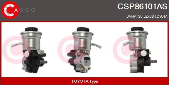 Casco CSP86101AS - Hidrosūknis, Stūres iekārta autodraugiem.lv