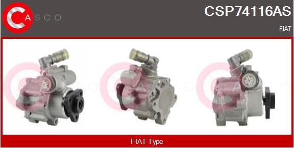 Casco CSP74116AS - Hidrosūknis, Stūres iekārta autodraugiem.lv