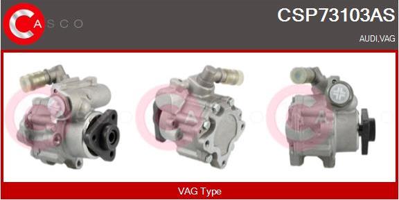 Casco CSP73103AS - Hidrosūknis, Stūres iekārta autodraugiem.lv
