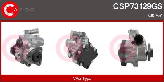 Casco CSP73129GS - Hidrosūknis, Stūres iekārta autodraugiem.lv