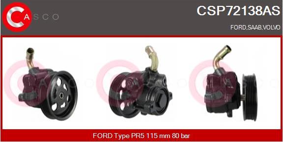 Casco CSP72138AS - Hidrosūknis, Stūres iekārta autodraugiem.lv