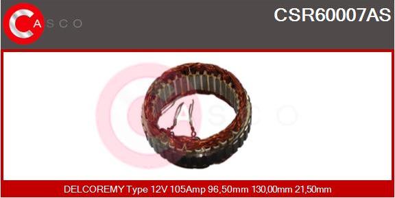 Casco CSR60007AS - Stators, Ģenerators autodraugiem.lv